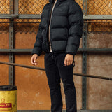 Black Kabru Hooded Puffer Jacket