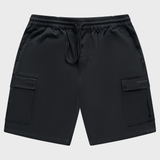 Black Cargo Shorts