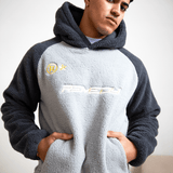 Grey 2 Tone Remedy Sherpa Hoodie