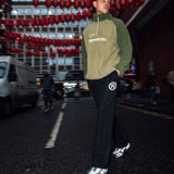 Khaki 2 Tone Sherpa 1/4 Zip