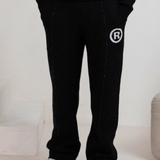 Black Knit RMDY. Studios Joggers