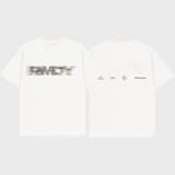 Camo White Blurred RMDY. Graphic Tee
