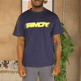 Midnight Navy Blurred RMDY. Graphic Tee