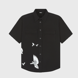 Black Dove Print Shirt