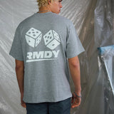 Grey Dice RMDY Graphic Tee