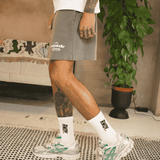 Washed Slate All Stars Jogger Shorts