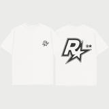 White R Star RMDY. Graphic Tee